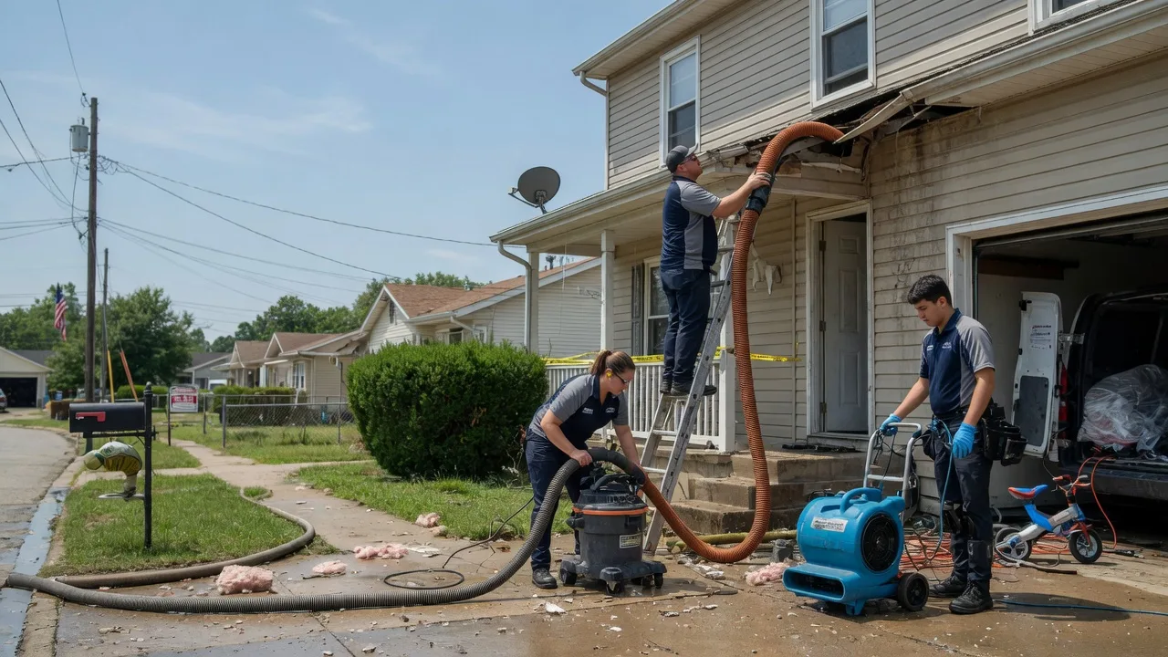 Water Damage Restoration in Jamestown, CA near me